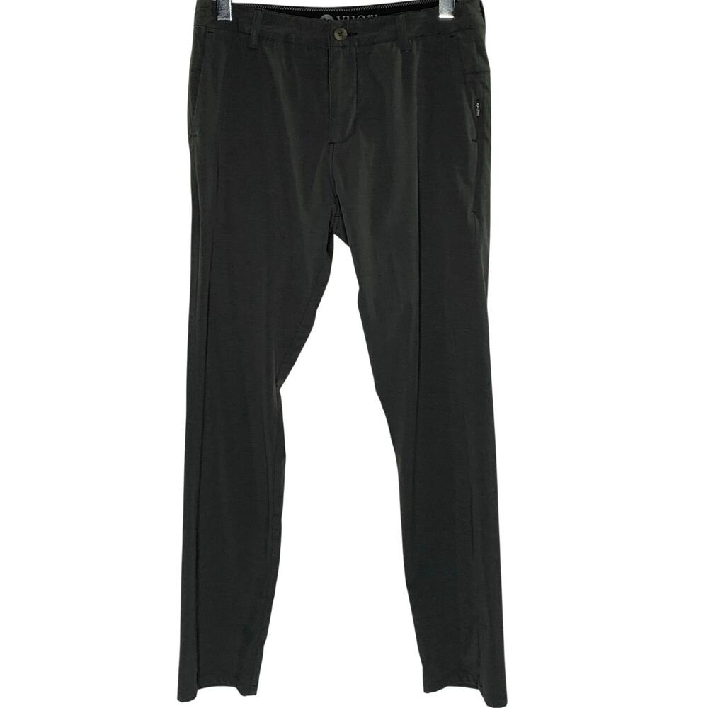 Vuori Mens Performance Pants 32 Dark Gray Active Work Comfort